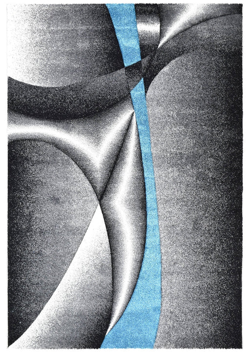 Medieval Antique Grey Turquoise Rug