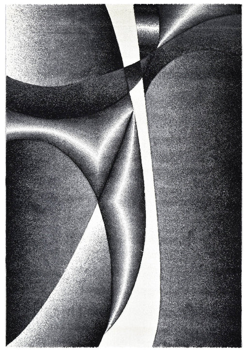 Medieval Antique Light Grey Dark Grey Rug