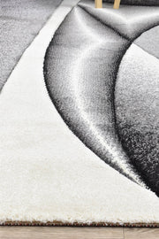 Medieval Antique Light Grey Dark Grey Rug