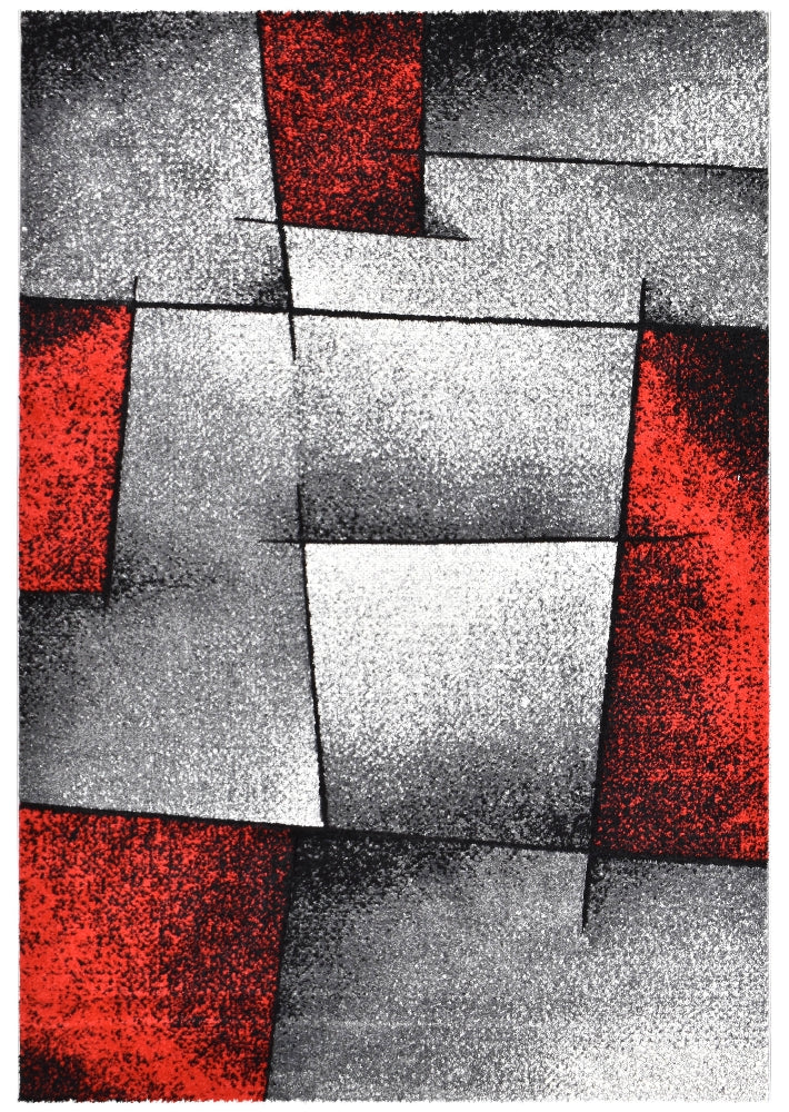 Medieval Red Rug Medieval Faudal Grey Red Rug — SydneyRugsOnline