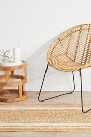 Nootka tribe Natural Runner Rug