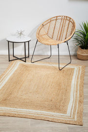 Nootka Tribe Natural Rug