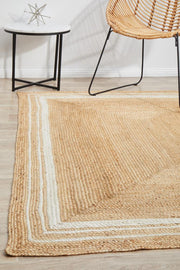 Nootka Tribe Natural Rug