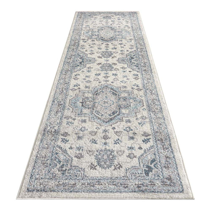 Cambria Whimsy Blue Runner Rug