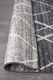 Gynama Charcoal Contemporary Rug