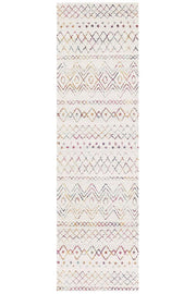 Gynama Multi Rustic Tribal Runner Rug