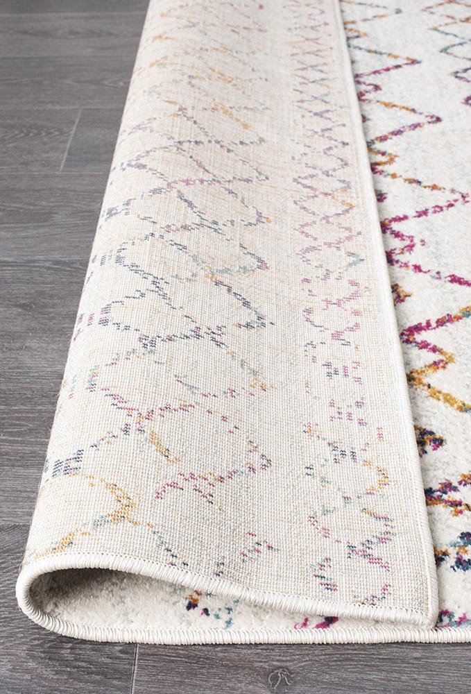 Gynama Multi Rustic Tribal Runner Rug