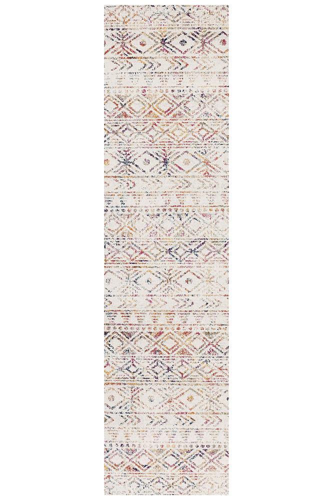 Gynama Multi Rustic Runner Rug