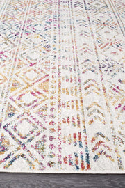 Gynama Multi Grey Rustic Rug