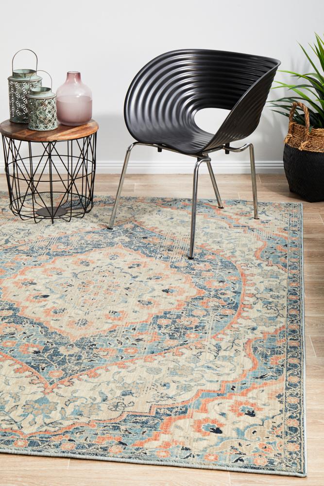 Handsel Fortune Navy Rug
