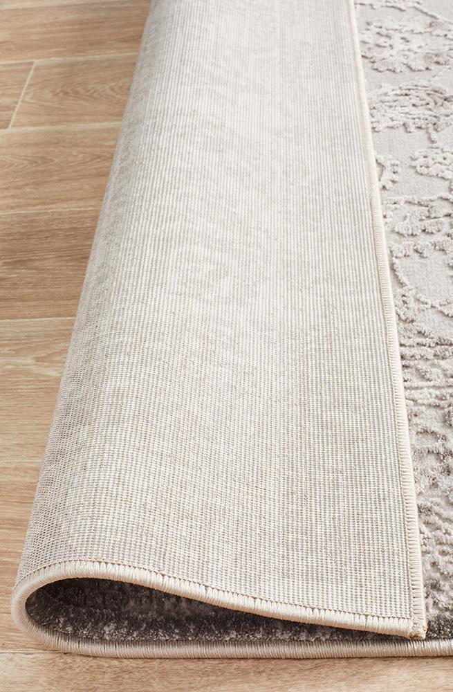 Luxuriance Lucy Silver Runner Rug