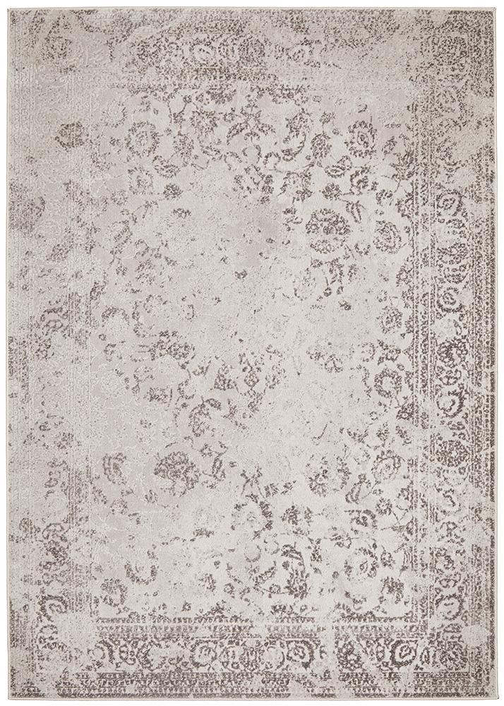 Luxuriance Lucy Silver Runner Rug