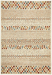 Mayfair Squares Bone Rug