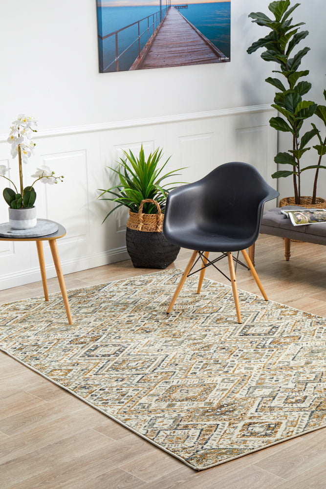 Mayfair Tribe Bone Rug — SydneyRugsOnline