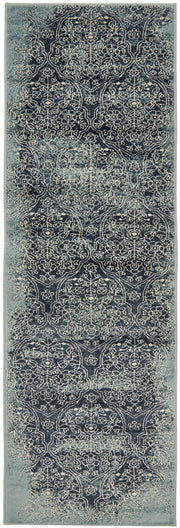 Mayfair Edge Denim Rug