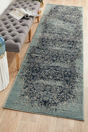 Mayfair Edge Denim Rug