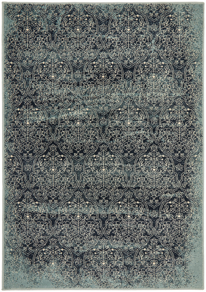 Mayfair Edge Denim Rug