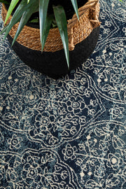 Mayfair Edge Denim Rug