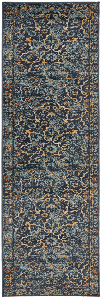 Mayfair Stem Navy Rug