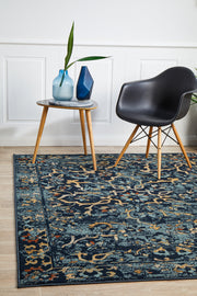 Mayfair Stem Navy Rug