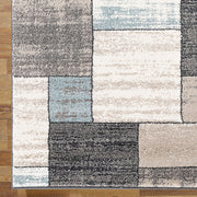 Odor Orchid Grey Runner Rug