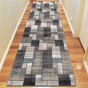 Odor Orchid Grey Runner Rug