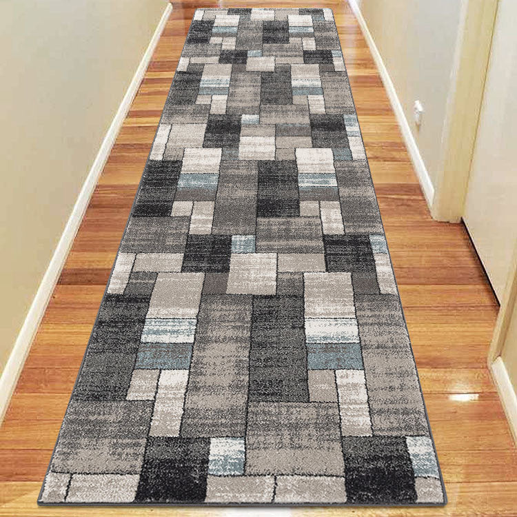 Odor Orchid Grey Runner Rug