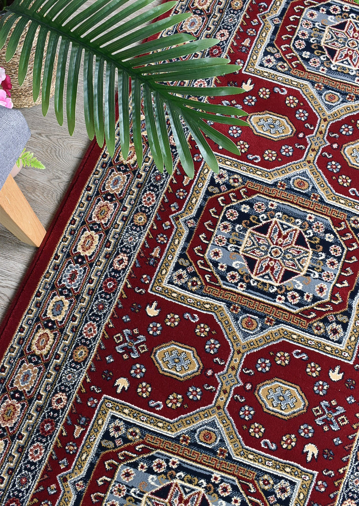 Mountaintop Agile Medallion Runner Rug