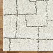 Land Plateau Cream Runner Rug