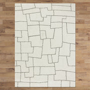 Land Plateau Cream Rug