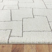 Land Plateau Cream Rug