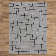 Land Plateau Grey Rug