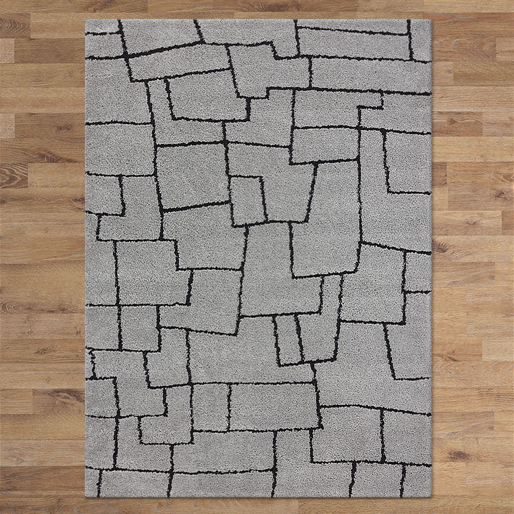 Land Plateau Grey Rug