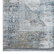 Wellington Forest Grey Blue Rug