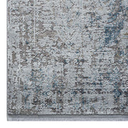 Wellington Bovver Grey Blue Rug