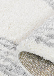 Palmyra Meed Shaggy Grey Rug