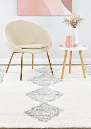 Palmyra Meed Shaggy Grey Rug