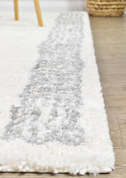 Palmyra Meed Shaggy Grey Rug