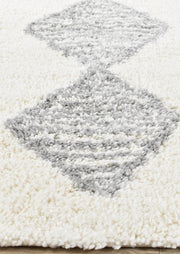 Palmyra Meed Shaggy Grey Rug