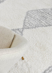 Palmyra Meed Shaggy Grey Rug