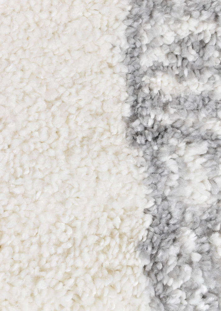 Palmyra Meed Shaggy Grey Rug