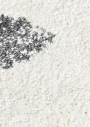 Palmyra Cargo Shaggy Dark Grey Rug