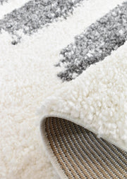 Palmyra Cargo Shaggy Dark Grey Rug