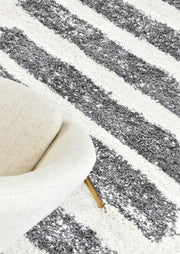 Palmyra Cargo Shaggy Dark Grey Rug