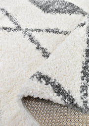 Palmyra Load Shaggy Dark Grey Rug