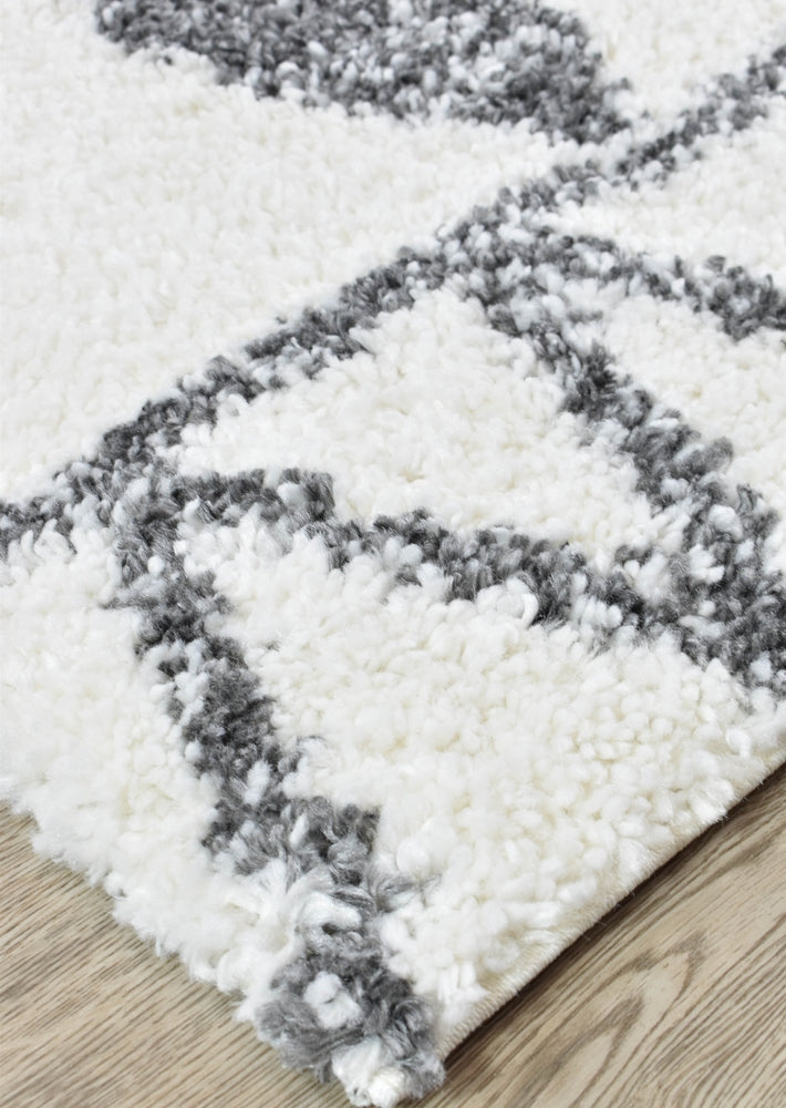 Palmyra Load Shaggy Dark Grey Rug