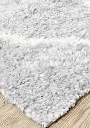Palmyra Span Shaggy Grey Rug