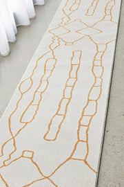 Elysium Beloved Gold Runner Rug