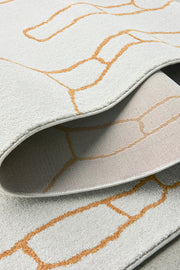 Elysium Beloved Gold Runner Rug