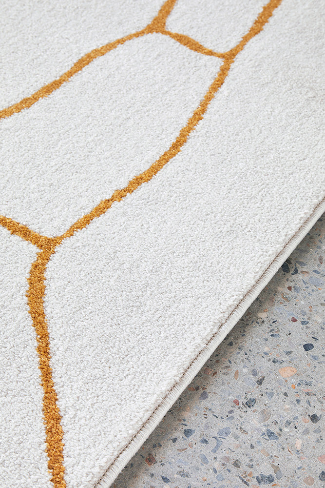 Elysium Beloved Gold Rug
